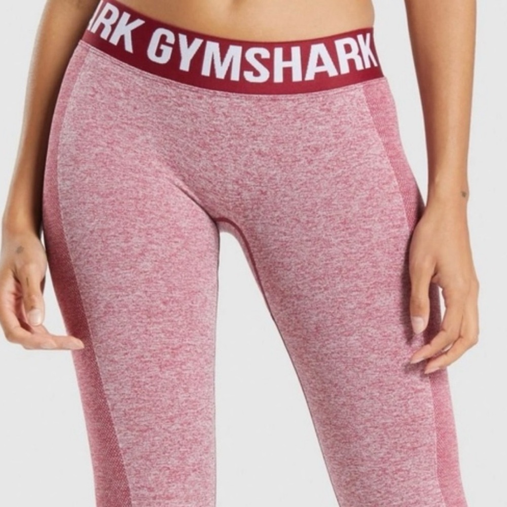 Gymshark Leggings - Red Full Length Size Medium